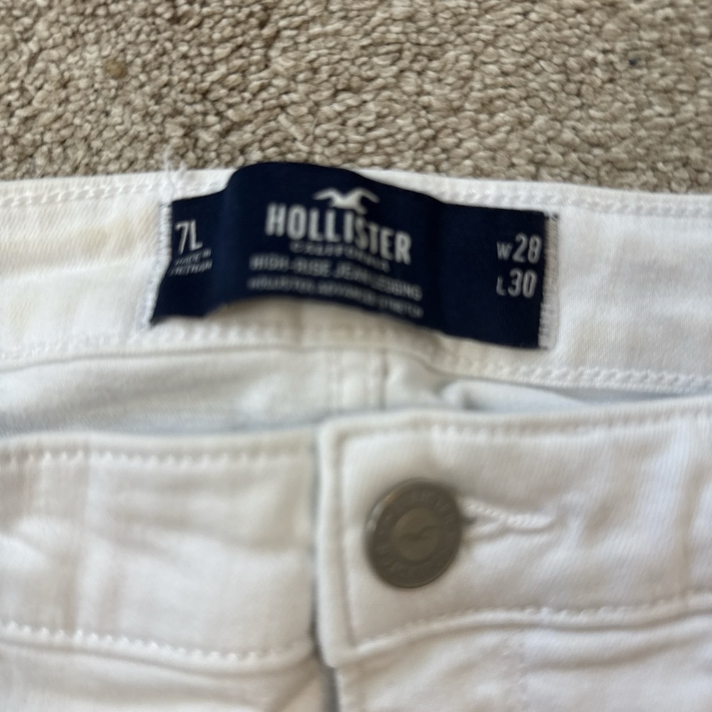 Hollister Classic White Denim